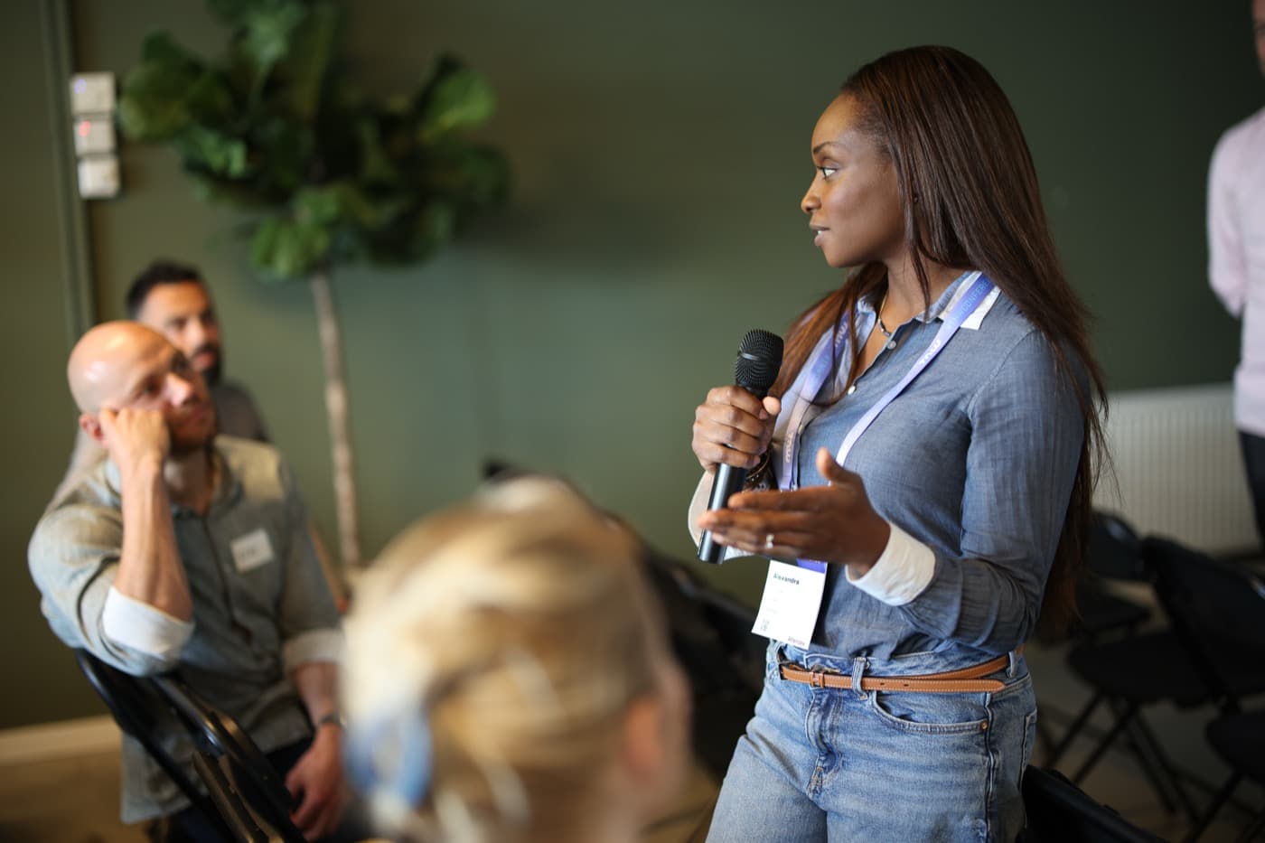 Alexandra speaking at TNW Conference